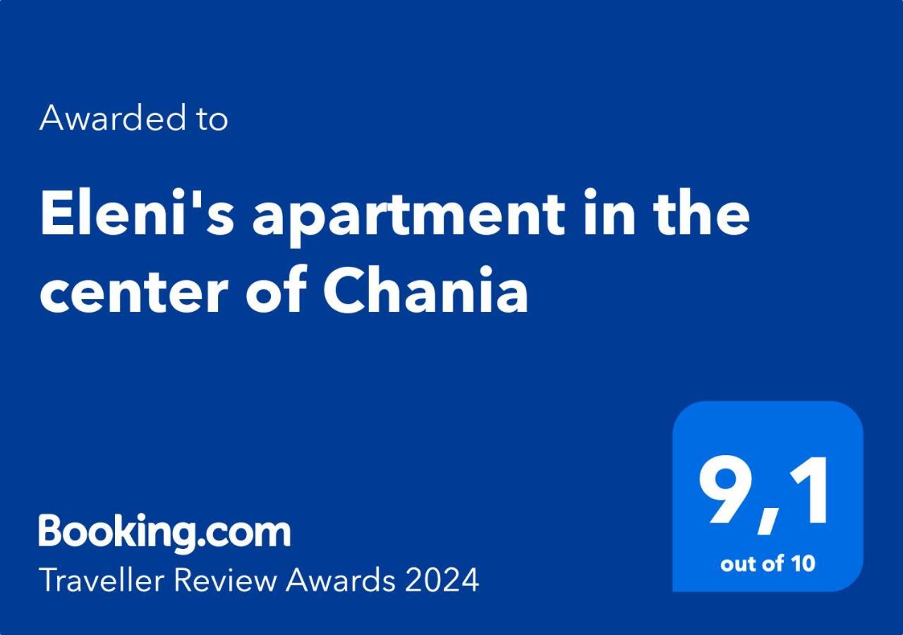 Eleni'S Apartment In The Center Of Chania La Canea Exterior foto